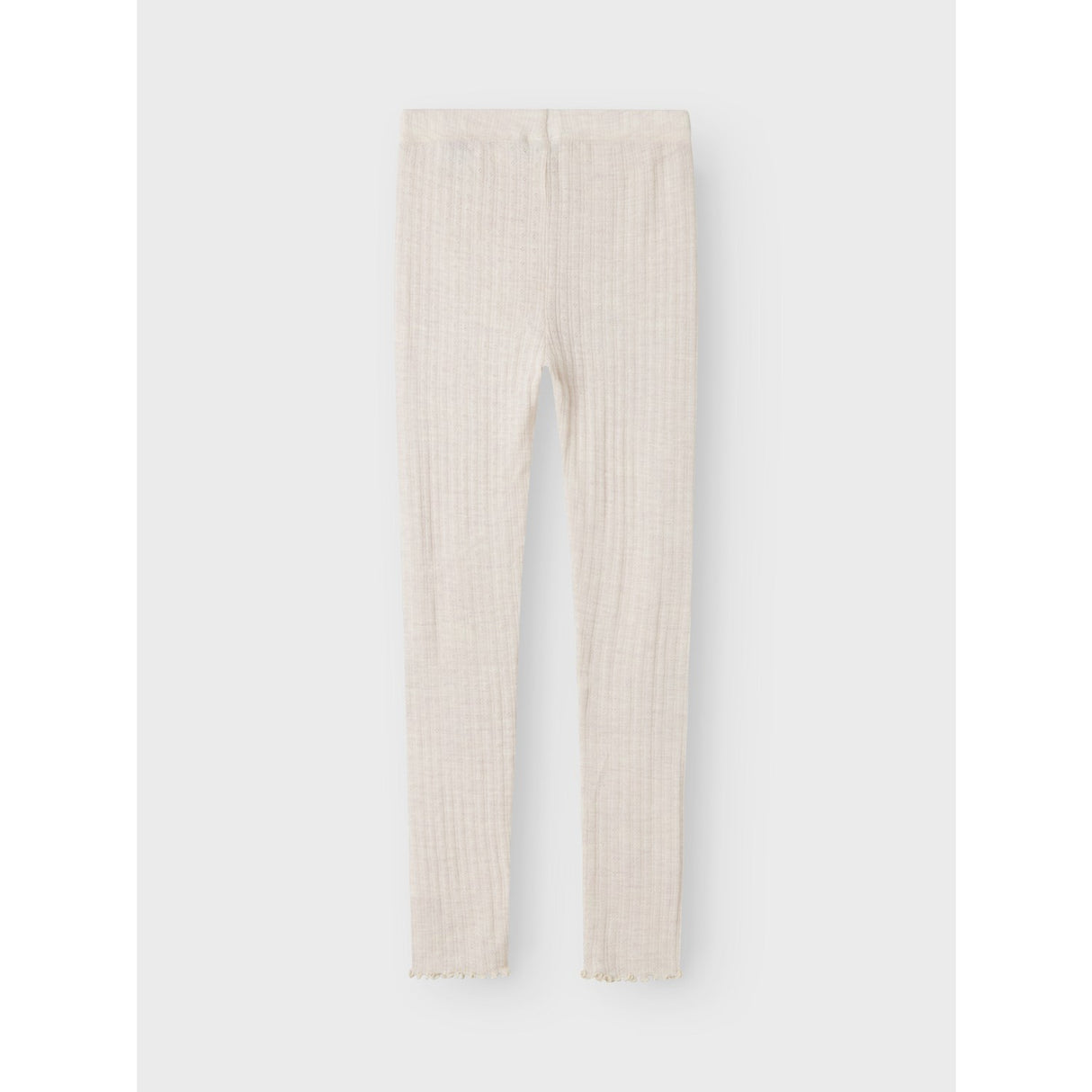 Name It Lilac Ash Wossa Wool/Silk Rib Leggings