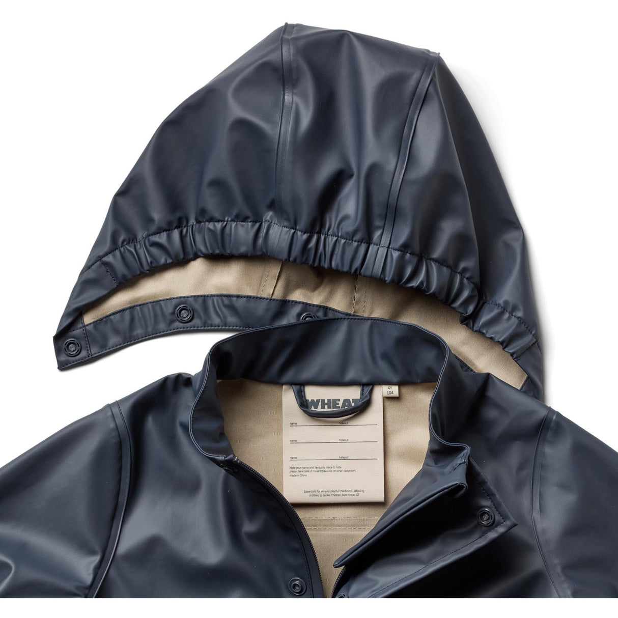 Wheat Ink Rainwear Ollo Jacket