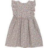 Huttelihut Sepia Rose Dress In Liberty Fabric