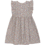 Huttelihut Sepia Rose Dress In Liberty Fabric