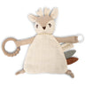 FILIBABBA Cuddle cloth with teether Fawn