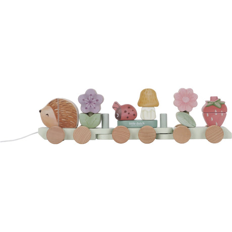 Little Dutch Fairy Garden Multi Stacking Train Hedgehog
