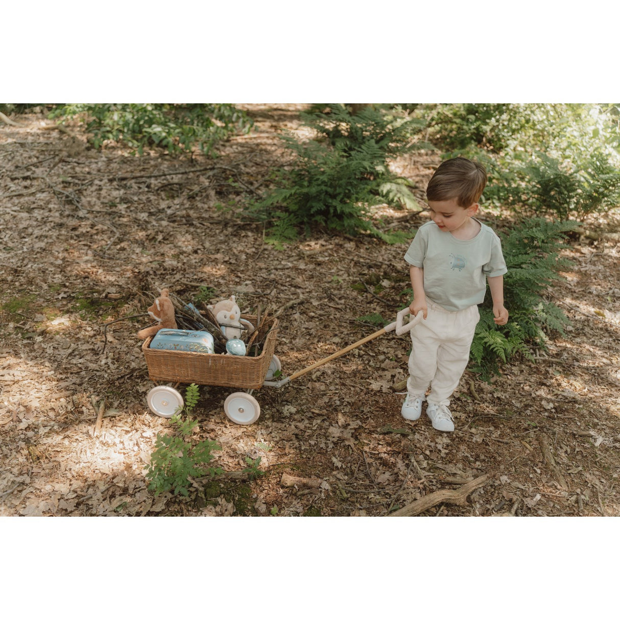 Little Dutch Forest Friends Blue Teddy Ugle