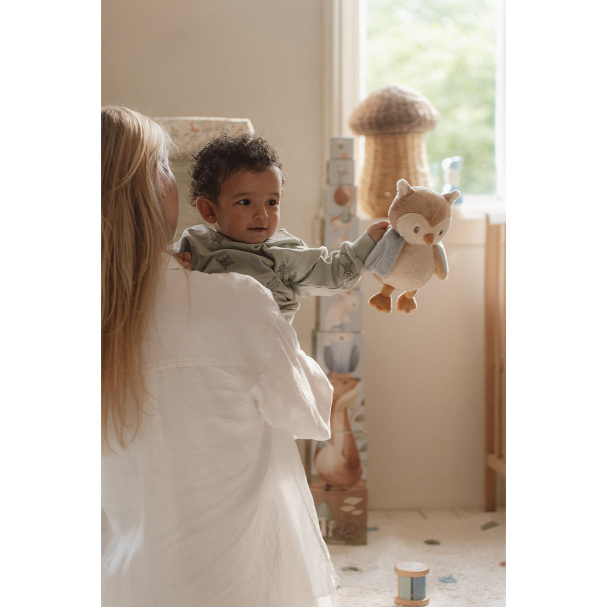 Little Dutch Forest Friends Blue Teddy Ugle