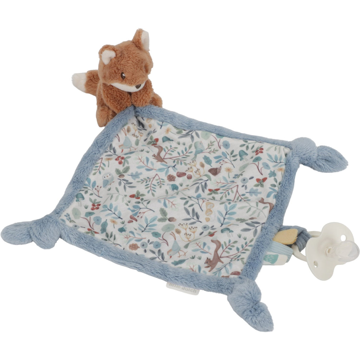 Little Dutch Forest Friends Blue Cuddle Cloth Ræv