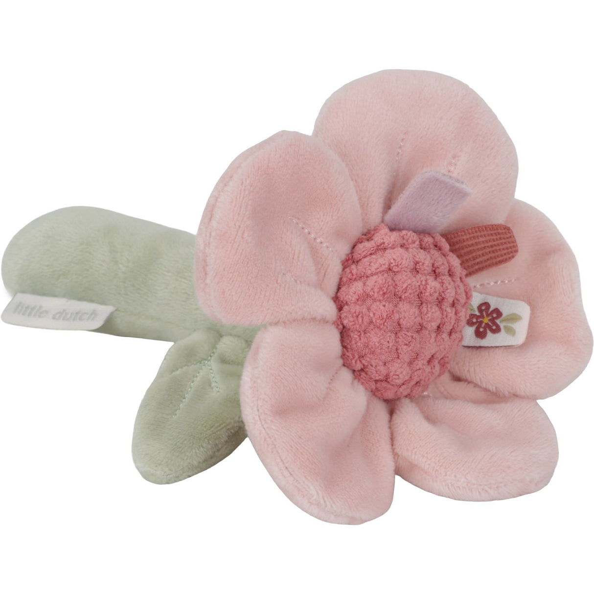 Little Dutch Fairy Garden Pink Rattle Flower