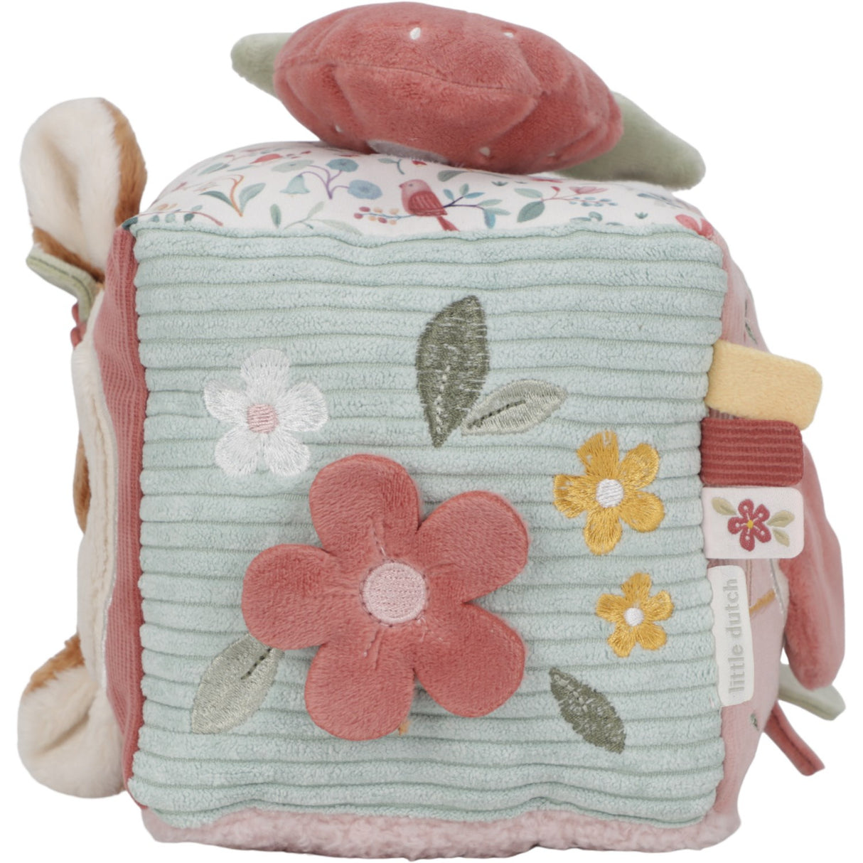 Little Dutch Fairy Garden Pink Blød Activity Cube