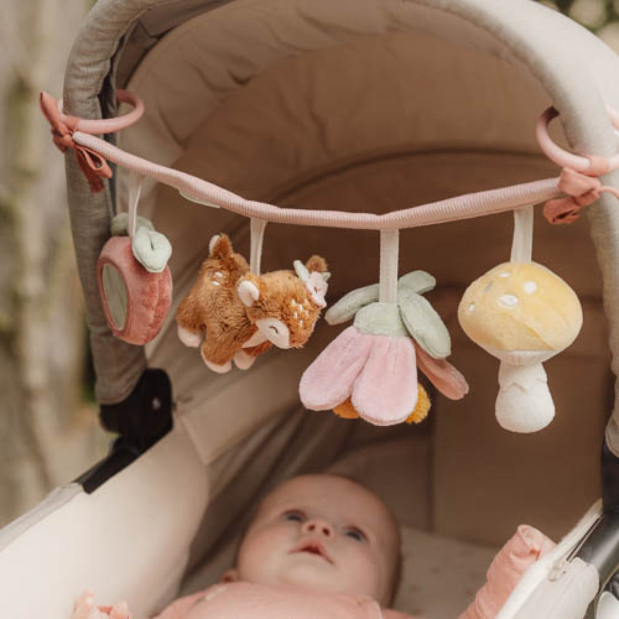 Little Dutch Fairy Garden Pink Stroller Chain