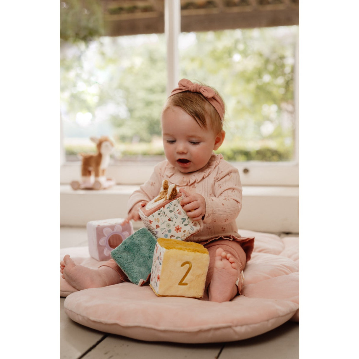 Little Dutch Fairy Garden Pink Plys Terninger