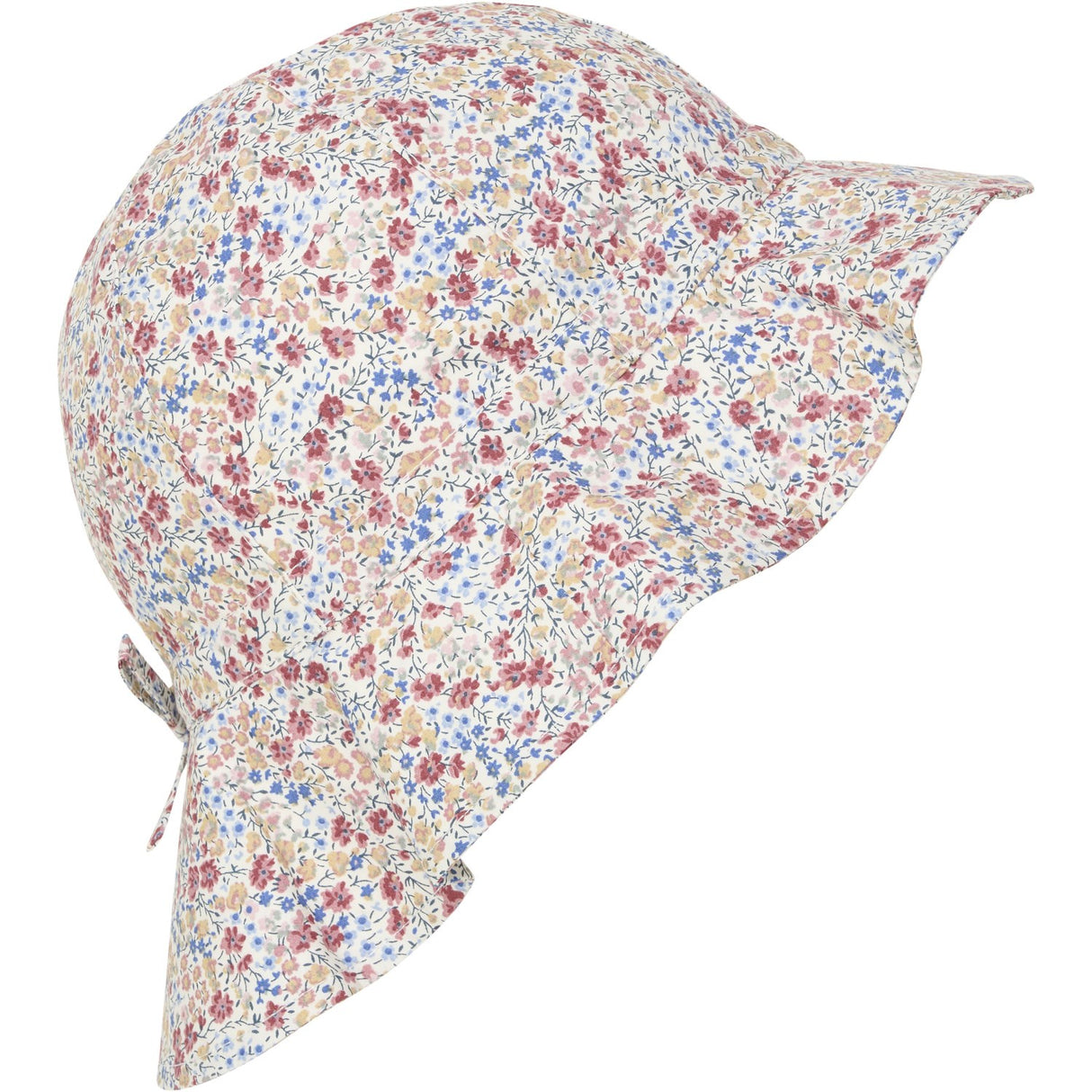 Huttelihut Sepia Rose Summer Hat In Liberty Fabric