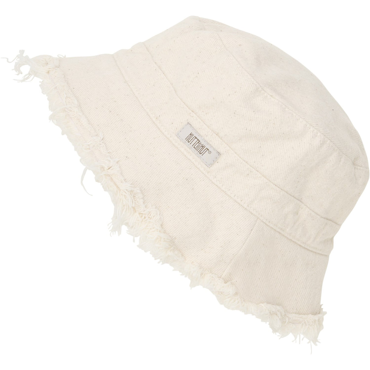 Huttelihut Irish Cream Bucket Hat Linen Denim