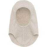 Huttelihut Camel Melange Balaclava Cotton Rib