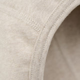 Huttelihut Camel Melange Balaclava Cotton Rib