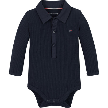 Tommy Hilfiger Dark Night Navy Rib Body Ls