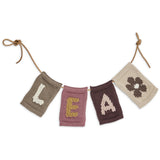 Smallstuff Natur Flag Med Blomst