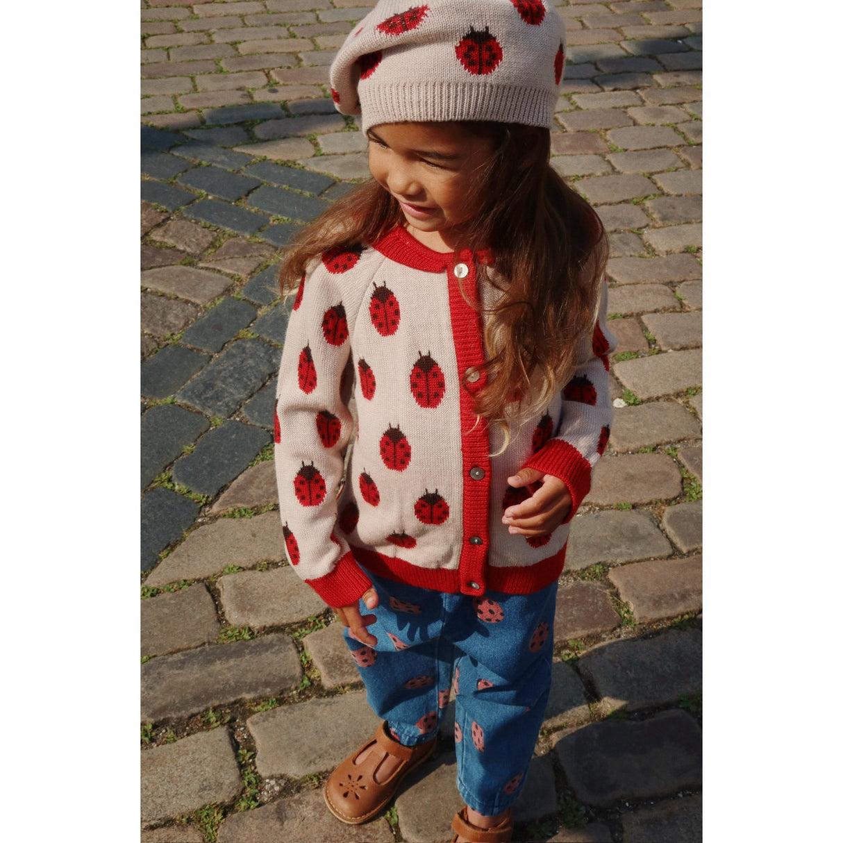 Konges Sløjd Ladybug Belou Knit Beret