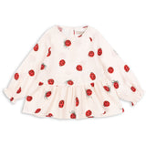 Konges Sløjd Ladybug Bow Coco Ladybug Blouse Gots