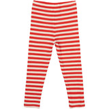 THE NEW Siblings Poppy Red Striped Fro Uni Rib Leggings