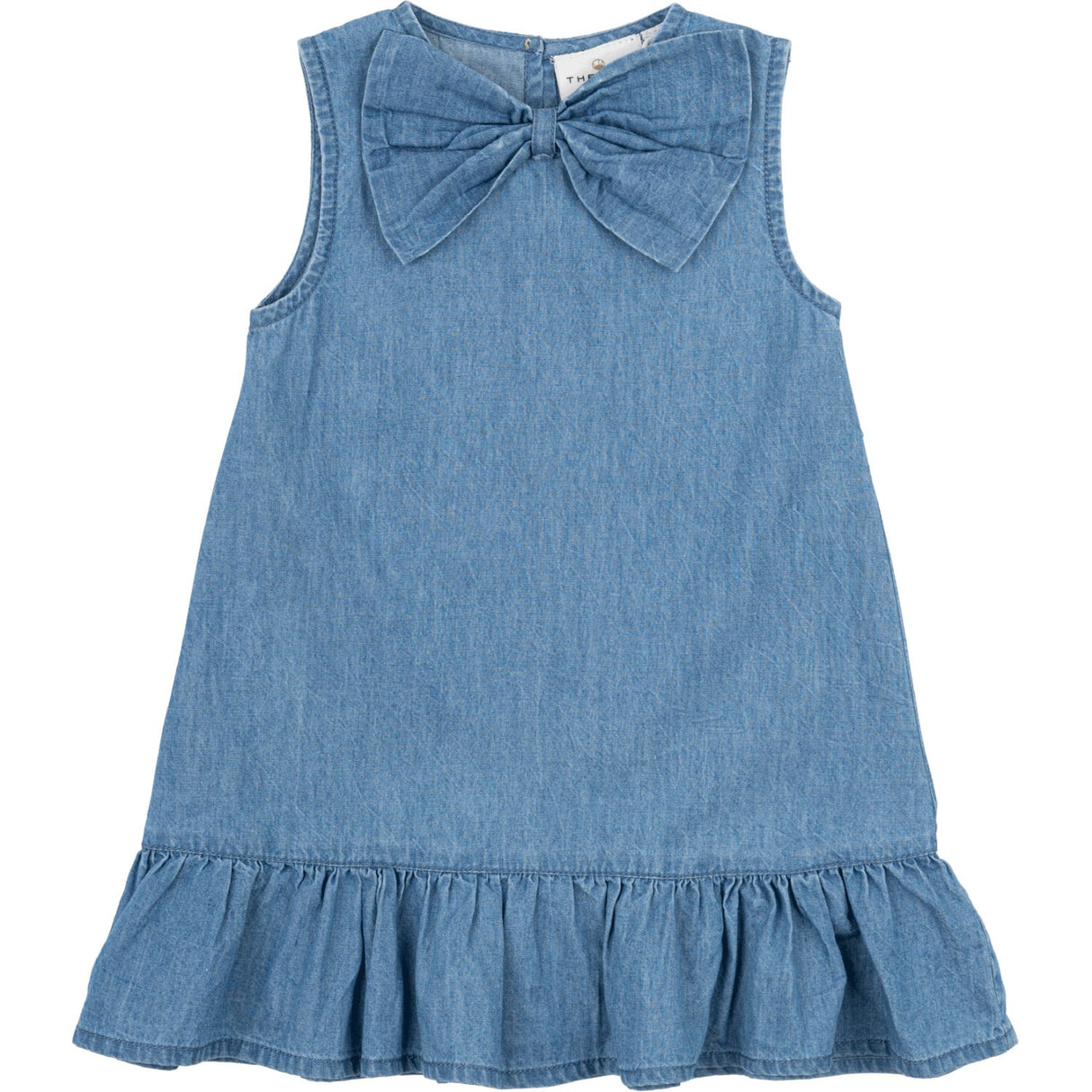 THE NEW Siblings Light Blue Denim Nala Dress