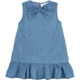 THE NEW Siblings Light Blue Denim Nala Dress