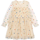 THE NEW Siblings White Swan AOP Narian Dress