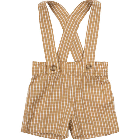 THE NEW Siblings Apple Cinnamon Check Norville Shorts