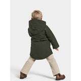 Didriksons Deep Green Timon Kids Parka