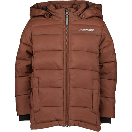 Didriksons Earth Brown Rodi Kids Jacket