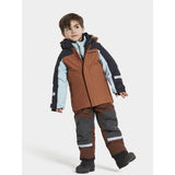 Didriksons Acorn Brown Neptun Kids Jacket