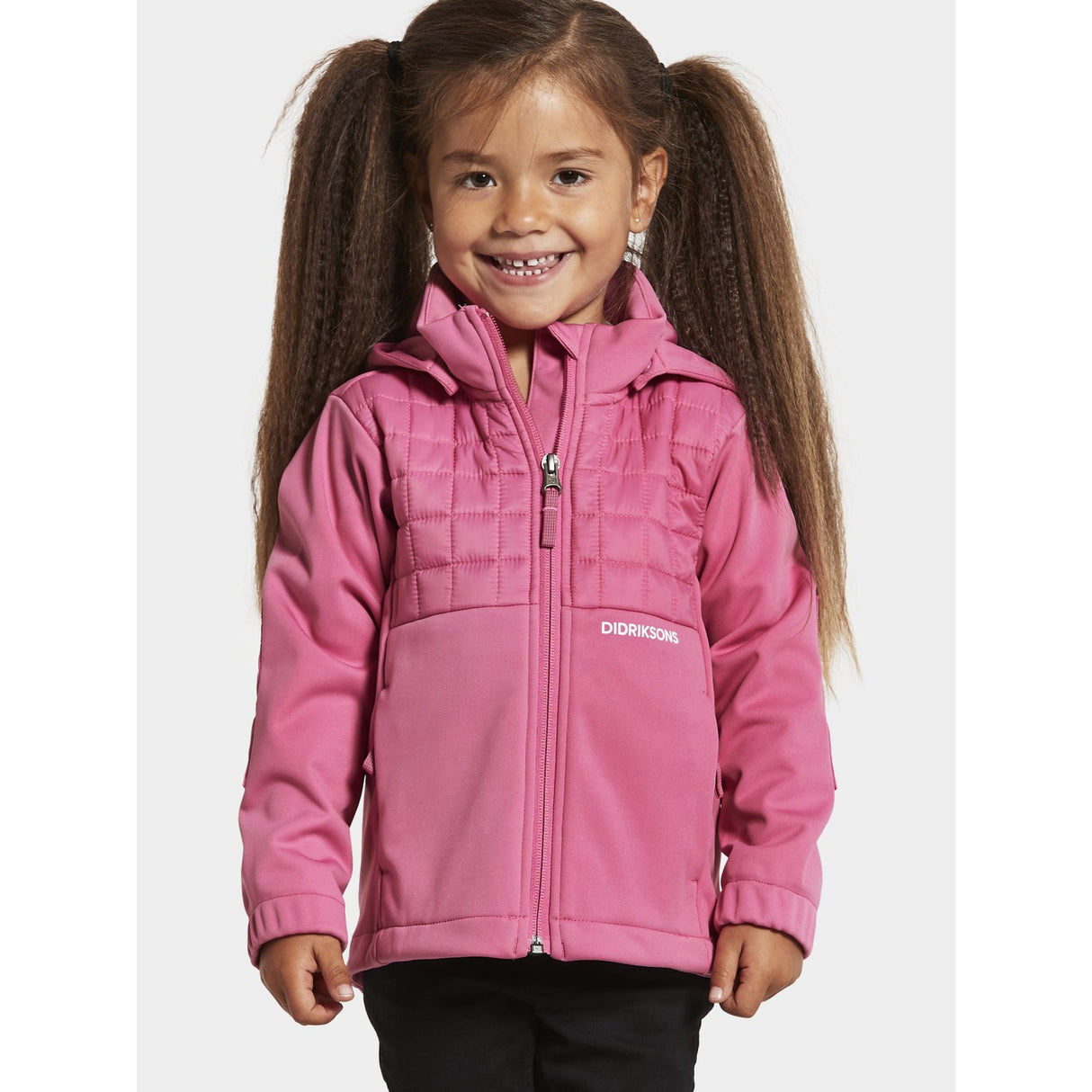 Didriksons Sweet Pink Briska Kids Jacket