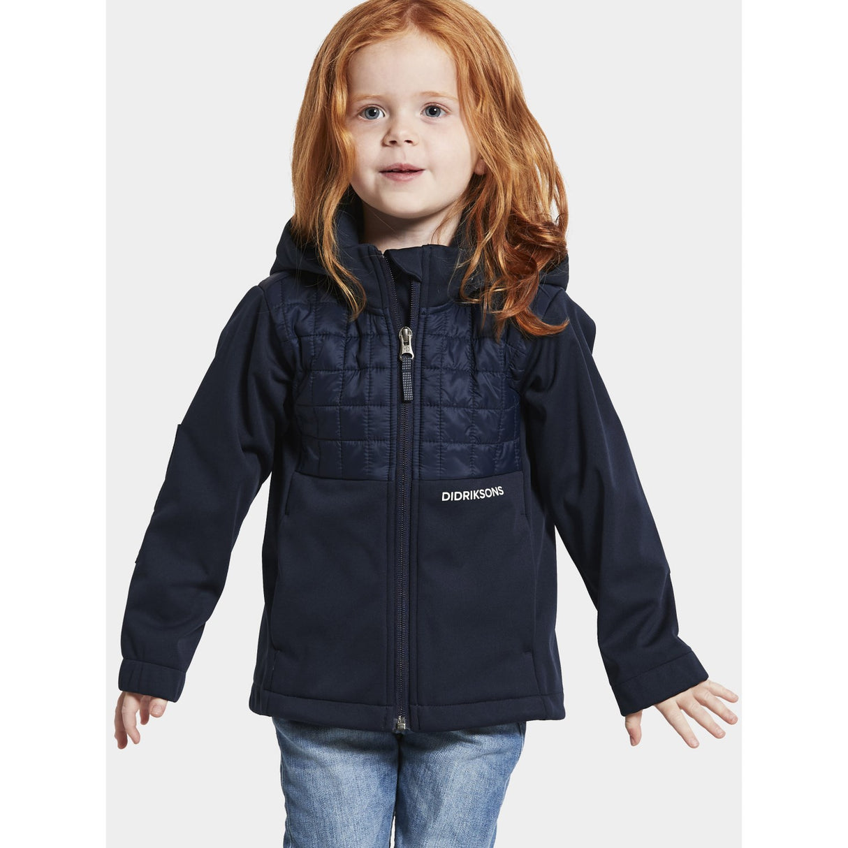 Didriksons Navy Briska Kids Jacket