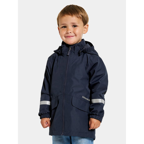 Didriksons Navy Norma Kids Jacket