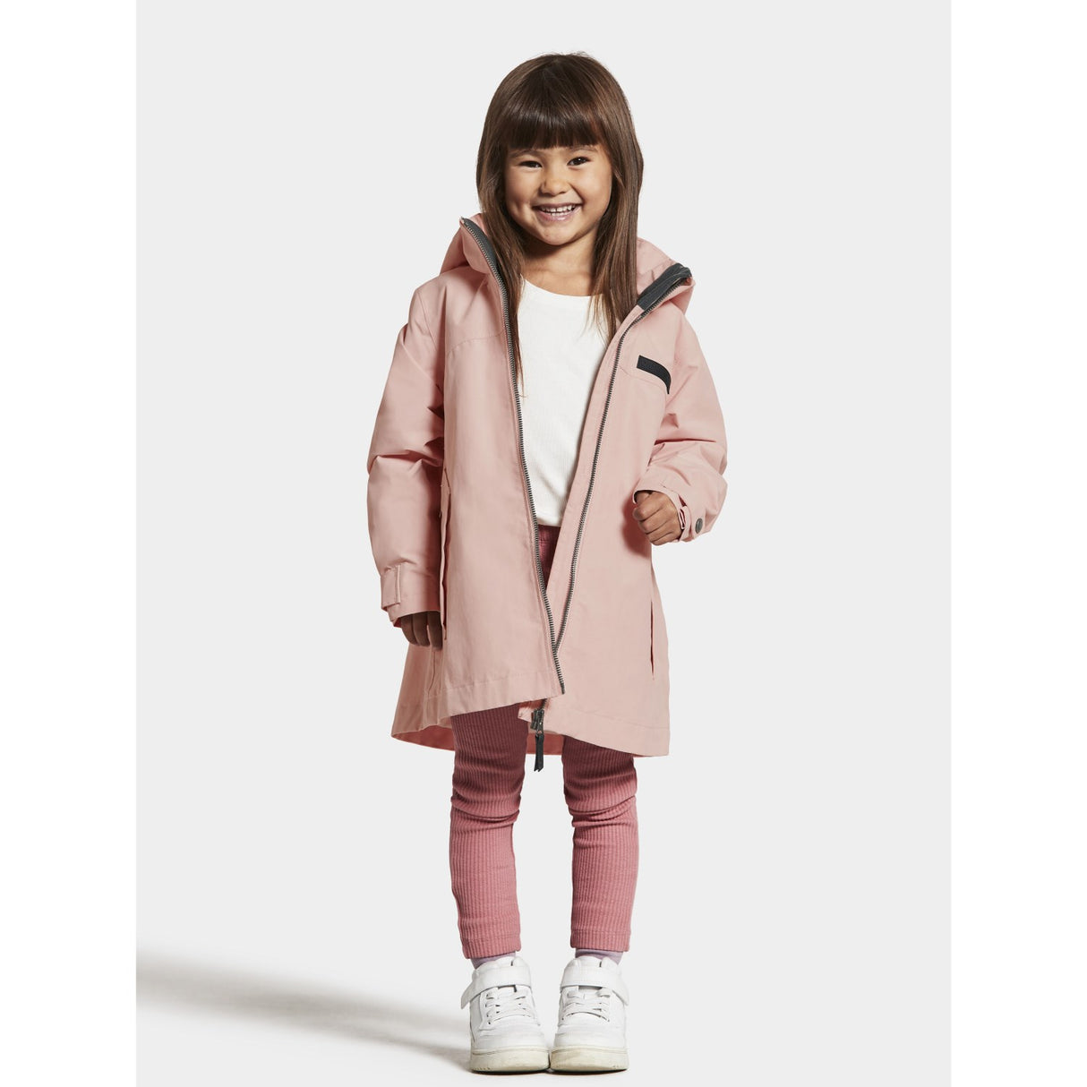 Didriksons Pink Shadow Tess Kids Jacket