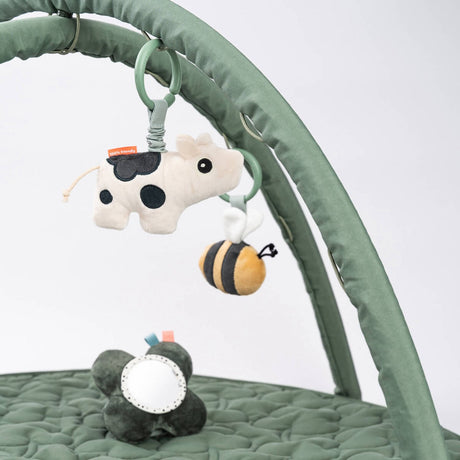 DonebyDeer Green Activity Play Mat Tiny farm