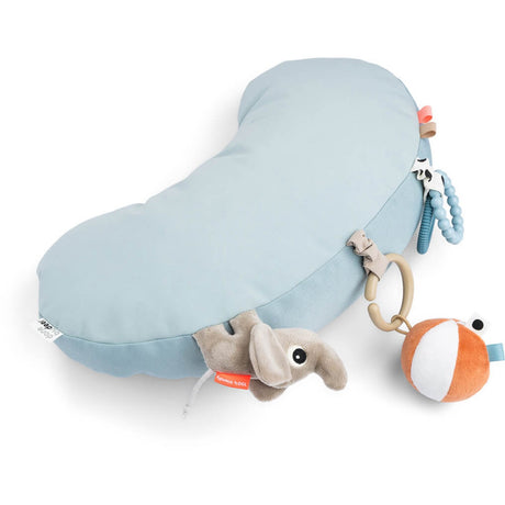 DonebyDeer Blue Tummy Time Activity Pillow Playground