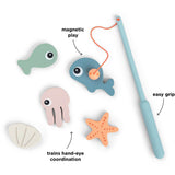 DonebyDeer Colour mix Bath & Fish Toys Sea friends