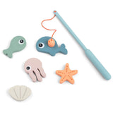 DonebyDeer Colour mix Bath & Fish Toys Sea friends