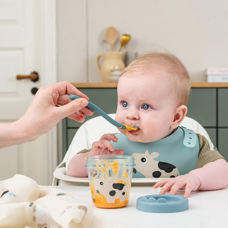 DonebyDeer Blue Baby Food Tub 2 pcs. Tiny farm