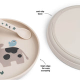 DonebyDeer Sand Foodie Plate Tiny farm