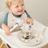 DonebyDeer Sand Foodie Plate Tiny farm