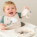 DonebyDeer Sand Foodie Plate Tiny farm