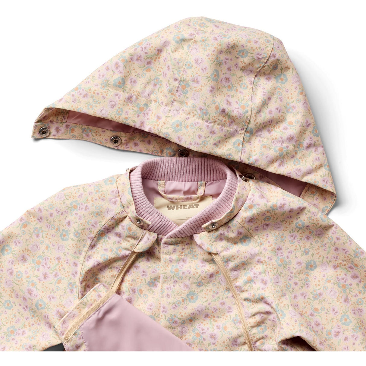 Wheat Pansies Jacket Sveo Tech