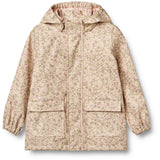 Wheat Rose Flower Field Rainwear Ollo Jacket
