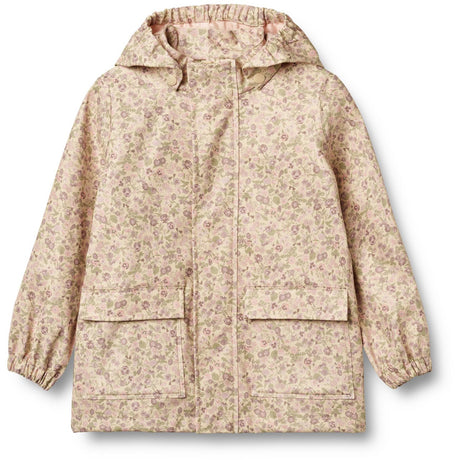 Wheat Rose Flower Field Rainwear Ollo Jacket