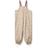 Wheat Rose Flower Field Rainwear Charlo Overall