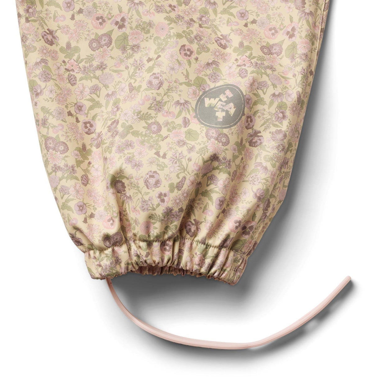 Wheat Rose Flower Field Rainwear Charlo Overall