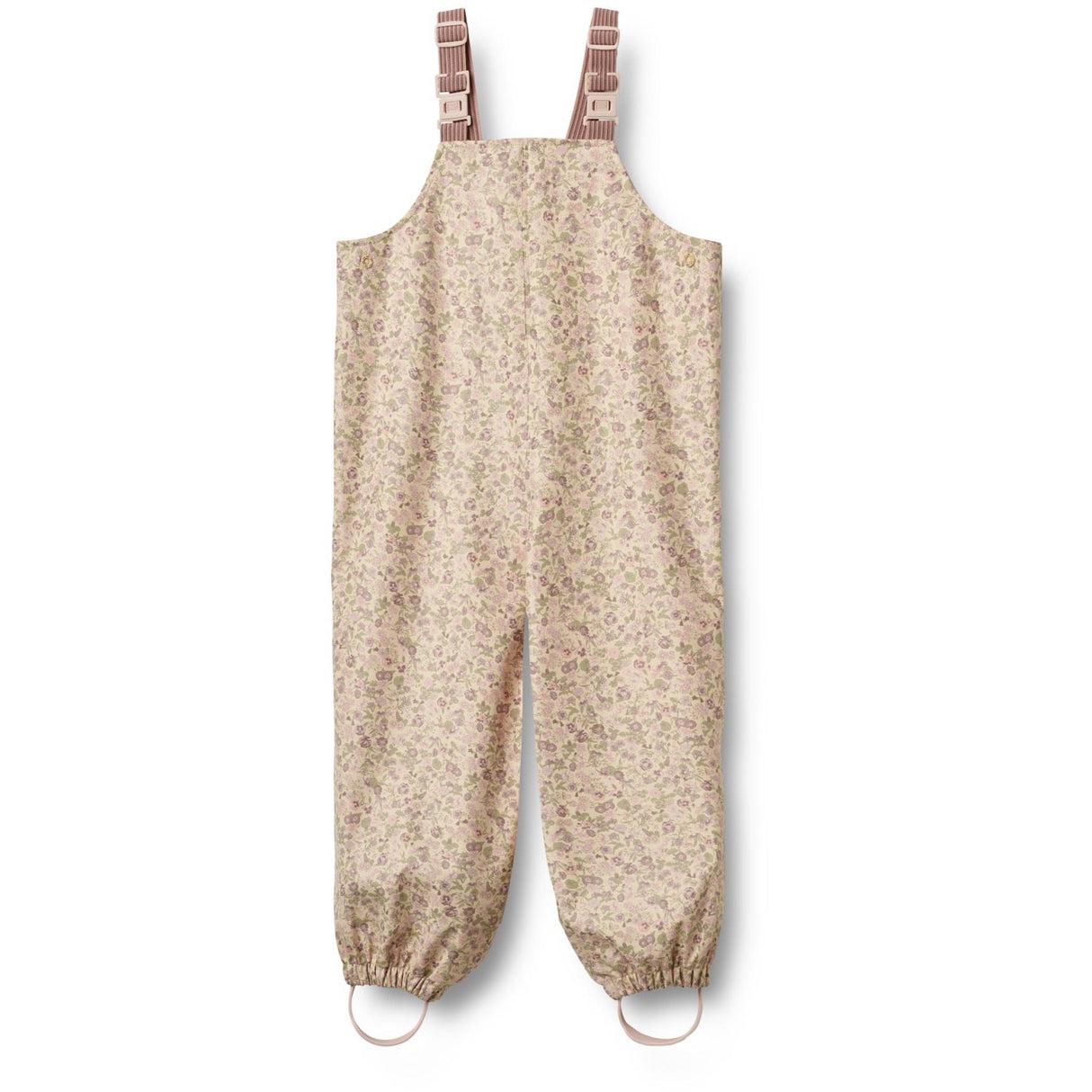 Wheat Rose Flower Field Rainwear Charlo Overall