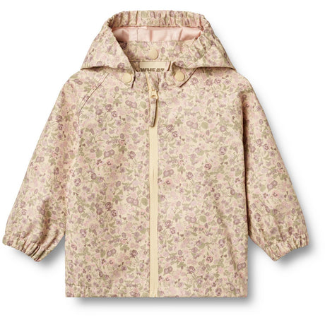 Wheat Rose Flower Field Rainwear Chardy Jacket