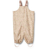 Wheat Rose Flower Field Rainwear Charlo Overall