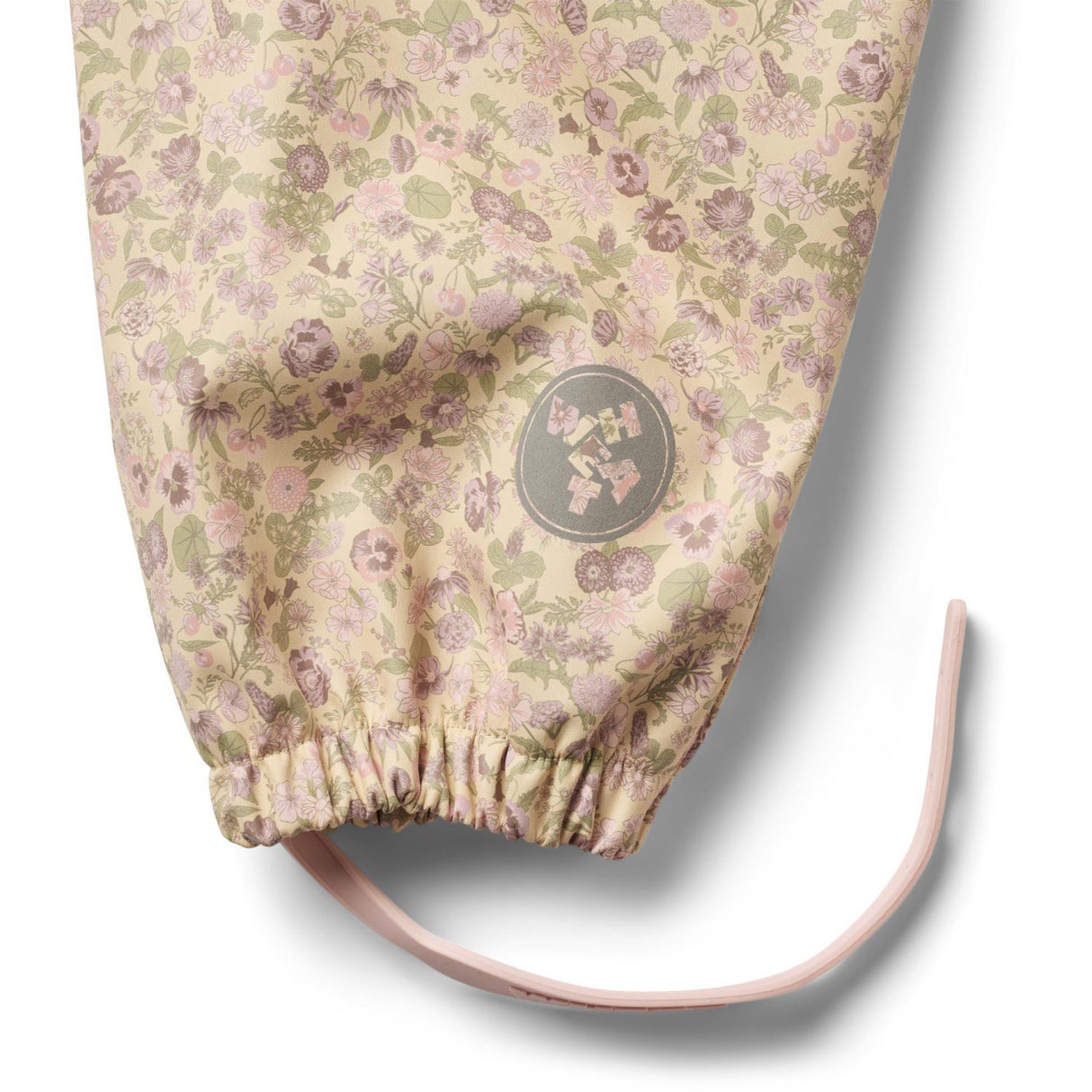 Wheat Rose Flower Field Rainwear Charlo Overall